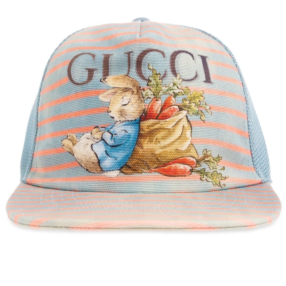 NWT Gucci Kids X Peter Rabbit Baseball Cap Sz/M